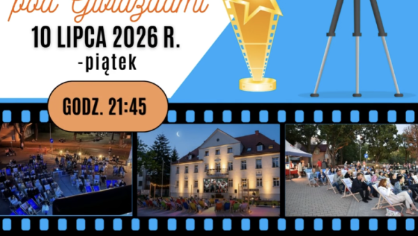 Kino pod Gwiazdami w Choszcznie – filmowy wieczór pod gołym niebem już dziś